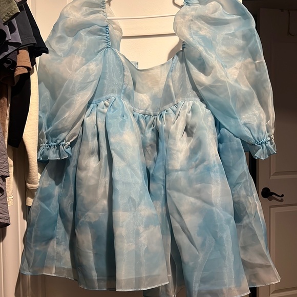 Selkie Dresses Selkie Dress Head In The Clouds Size L Poshmark